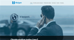 Desktop Screenshot of malgen.cz
