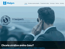 Tablet Screenshot of malgen.cz